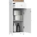 Armario de Baño MDF HOMCOM, hogar - baño 34 Armario de Baño MDF HOMCOM, hogar - baño 34 Blanco
