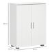 Armario de Baño MDF kleankin, hogar - baño 60 Armario de Baño MDF kleankin, hogar - baño 60 Blanco