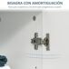 Armario de Baño MDF kleankin, hogar - baño 60 Armario de Baño MDF kleankin, hogar - baño 60 Blanco