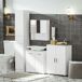 Armario de Baño MDF kleankin, hogar - baño 60 Armario de Baño MDF kleankin, hogar - baño 60 Blanco