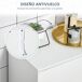 Armario de Baño MDF kleankin, hogar - baño 60 Armario de Baño MDF kleankin, hogar - baño 60 Blanco