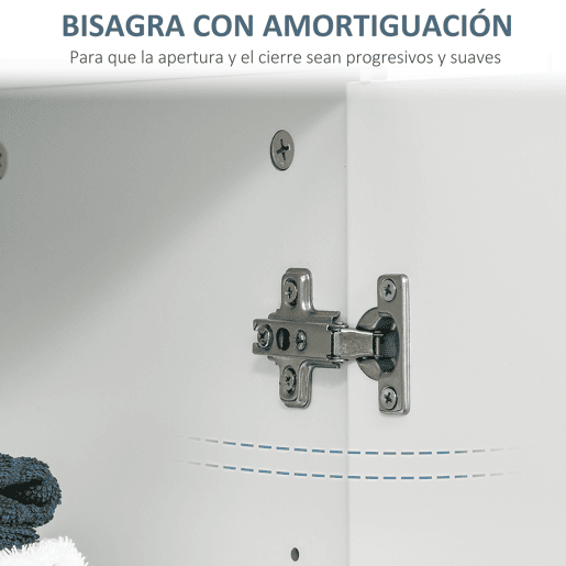 kleanklin Armário de Casa de Banho com 2 Portas e 2 Prateleiras Ajustáveis em 7 Níveis Móvel Auxiliar de Armazenamento para Sala de Estar Cozinha 60x30x80cm Branco kleanklin Armário de Casa de Banho com 2 Portas e 2 Prateleiras Ajustáveis em 7 Níveis Móvel Auxiliar de Armazenamento para Sala de Estar Cozinha 60x30x80cm Branco