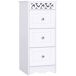 Armario de Almacenamiento MDF HOMCOM, hogar - baño Armario de Almacenamiento MDF HOMCOM, hogar - baño Blanco
