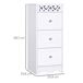 Armario de Almacenamiento MDF HOMCOM, hogar - baño Armario de Almacenamiento MDF HOMCOM, hogar - baño Blanco