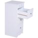 Armario de Almacenamiento MDF HOMCOM, hogar - baño Armario de Almacenamiento MDF HOMCOM, hogar - baño Blanco