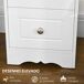 Armario de Almacenamiento MDF HOMCOM, hogar - baño Armario de Almacenamiento MDF HOMCOM, hogar - baño Blanco