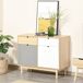 Aparador Auxiliar MDF HOMCOM, hogar - muebles de comedor 100 Aparador Auxiliar MDF HOMCOM, hogar - muebles de comedor 100 Multicolor