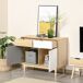 Aparador Auxiliar MDF HOMCOM, hogar - muebles de comedor 100 Aparador Auxiliar MDF HOMCOM, hogar - muebles de comedor 100 Multicolor
