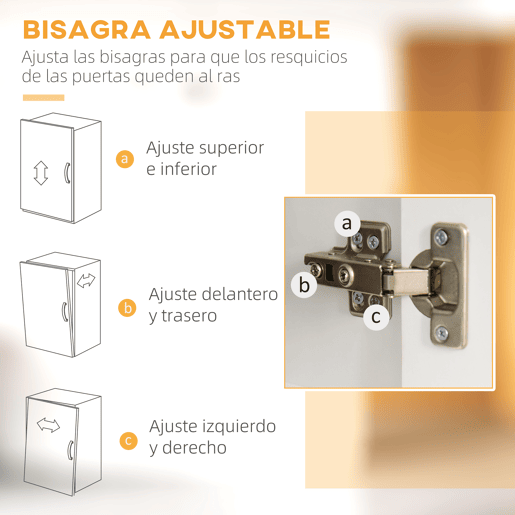 HOMCOM Armário de Cozinha Armário Alto com 3 Gavetas 4 Portas Prateleiras Interiores Ajustáveis e Pés Elevados Móvel Auxiliar para Sala de Jantar Sala de Estar 100x39,5x183,5cm Branco