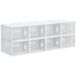 Armario Modular PP HOMCOM, hogar - muebles de recibidor 28 Armario Modular PP HOMCOM, hogar - muebles de recibidor 28 Blanco