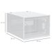 Armario Modular PP HOMCOM, hogar - muebles de recibidor 28 Armario Modular PP HOMCOM, hogar - muebles de recibidor 28 Blanco