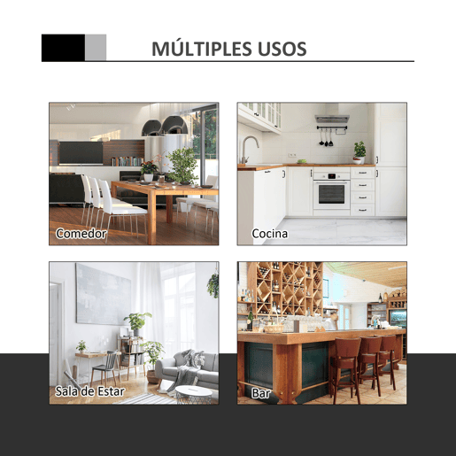 HOMCOM Mesa de bar ajustável em altura com base redonda e antideslizante para cozinha sala de jantar Ø60x69-93 cm Branco