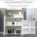 Armario de Suelo Baño kleankin, hogar - baño Armario de Suelo Baño kleankin, hogar - baño Blanco/ Madera