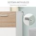 Armario de Suelo Baño kleankin, hogar - baño Armario de Suelo Baño kleankin, hogar - baño Blanco/ Madera