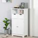 Armario de Baño MDF kleankin, hogar - baño Armario de Baño MDF kleankin, hogar - baño Blanco
