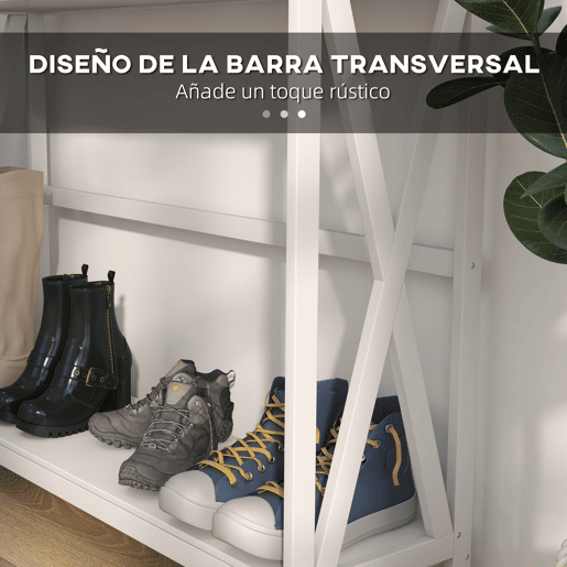 HOMCOM Mesa Consola Clássica com 1 Gaveta e 1 Prateleira de Armazenamento para a Entrada Mesa Auxiliar Sala de Estar Estilo Elegante 100x30x81cm Branco