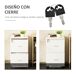Cajonera de Oficina Vinsetto, oficina - muebles de oficina 43 Cajonera de Oficina Vinsetto, oficina - muebles de oficina 43 Blanco