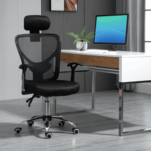 Vinsetto Cadeira de Escritório Ergonômica Cadeira de Escritório Giratória com Altura Ajustável Função Reclinável Apoio para a Cabeça e Suporte Lombar 65x67x108-118cm Preto Vinsetto Cadeira de Escritório Ergonômica Cadeira de Escritório Giratória com Altura Ajustável Função Reclinável Apoio para a Cabeça e Suporte Lombar 65x67x108-118cm Preto