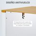 Aparador de Cocina MDF, Vidrio Templado HOMCOM, hogar - cocina 120 Aparador de Cocina MDF, Vidrio Templado HOMCOM, hogar - cocina 120 Blanco