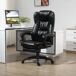 Silla Oficina Masaje PU, Espuma, PP, Nylon Vinsetto Silla Oficina Masaje PU, Espuma, PP, Nylon Vinsetto Negro