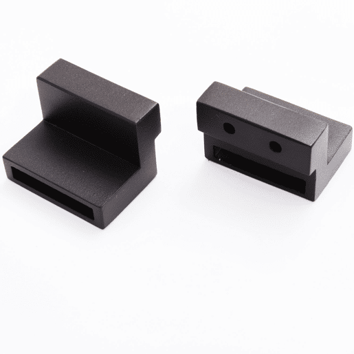 HomCom Kit de Instalação de Calha para Porta de Correr sem Obra - Cor Castanho - Aço Carbono u2013 200 x 4 x 0,6 cm