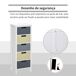 Cómodo de Madera MDF HOMCOM, hogar - muebles de dormitorio 35 Cómodo de Madera MDF HOMCOM, hogar - muebles de dormitorio 35 Multicolor