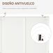 Armario HOMCOM, hogar - muebles de dormitorio Armario HOMCOM, hogar - muebles de dormitorio Blanco