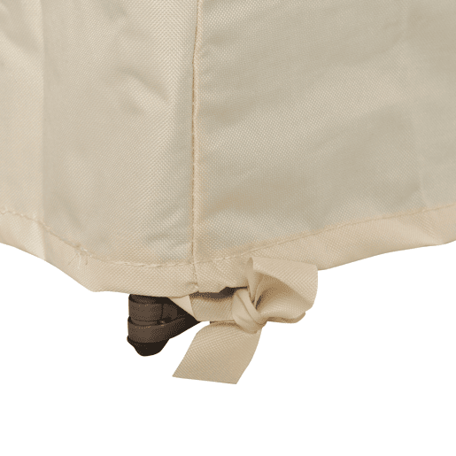 Outsunny Capa Protetora para Móveis de Jardim Cobertura de Móveis de Tecido Oxford 600D Impermeável para Sofás Bancos 218x111x63-101 cm Bege
