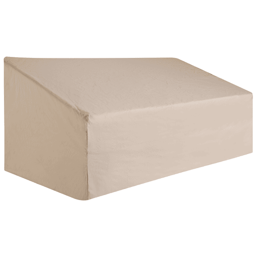 Outsunny Capa Protetora para Móveis de Jardim Cobertura de Móveis de Tecido Oxford 600D Impermeável para Sofás Bancos 218x111x63-101 cm Bege