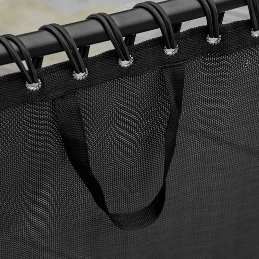 Outsunny Espreguiçadeira Dobrável e Ajustável em 4 Posições Espreguiçadeira Reclinável de Jardim para Exterior Estrutura de Aço 197x58x76cm Preto