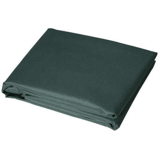 Outsunny Capa para Baloiços de Exterior Impermeável com Fecho de Correr Capa para Móveis de Exterior em Tecido Oxford 600D Ideal para Baloiços 205x124x164 cm Verde Escuro