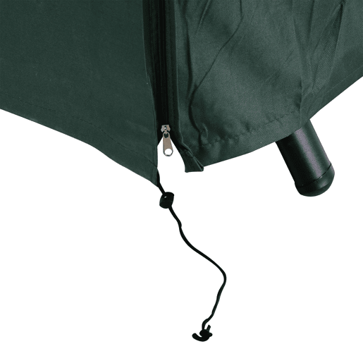 Outsunny Capa para Baloiços de Exterior Impermeável com Fecho de Correr Capa para Móveis de Exterior em Tecido Oxford 600D Ideal para Baloiços 205x124x164 cm Verde Escuro
