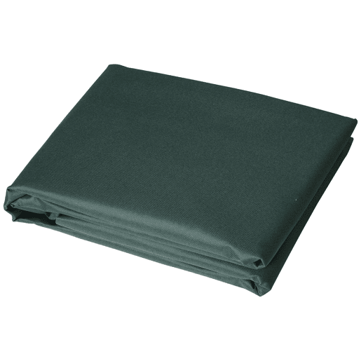 Outsunny Capa para Baloiços de Exterior Impermeável com Fecho de Correr Capa para Móveis de Exterior em Tecido Oxford 600D Ideal para Baloiços 205x124x164 cm Verde Escuro