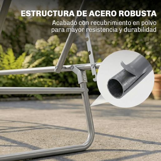 Outsunny Espreguiçadeira de Jardim Dobrável com Toldo Removível e Ajustável em Ângulo e Encosto Ajustável em 4 Posições para Jardim Terraço Campismo Exterior 187x58x36cm Marrom