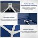 Carpa de Jardín Metal, Poliéster Outsunny 300x300 Carpa de Jardín Metal, Poliéster Outsunny 300x300 Azul