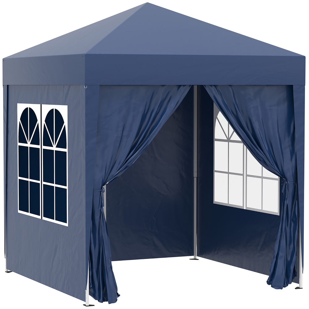 Carpa Plegable Acero y Tela Oxford Outsunny 200x200