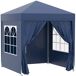 Carpa Plegable Acero y Tela Oxford Outsunny 200x200 Carpa Plegable Acero y Tela Oxford Outsunny 200x200 Azul
