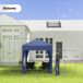 Carpa Plegable Acero y Tela Oxford Outsunny 200x200 Carpa Plegable Acero y Tela Oxford Outsunny 200x200 Azul