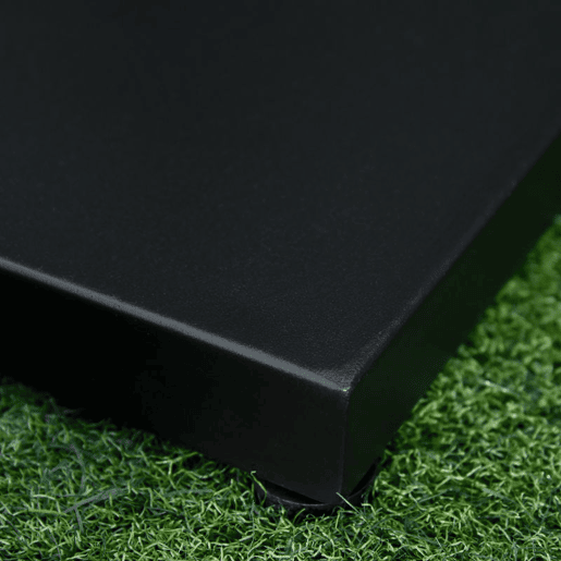 Outsunny Base para Chapéu de Sol Universal Suporte para Chapéu de Sol para Jardim Terraço 45x45x39cm Preto