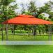 Techo Repuesto Cenador Poliéster Outsunny 400x300 Techo Repuesto Cenador Poliéster Outsunny 400x300 Rojo