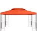 Techo Repuesto Cenador Poliéster Outsunny 400x300 Techo Repuesto Cenador Poliéster Outsunny 400x300 Rojo