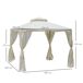 Cenador de Jardín Metal, Poliéster Outsunny 294x294 Cenador de Jardín Metal, Poliéster Outsunny 294x294 Crudo
