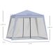 Carpa de Jardín Metal, Poliéster Outsunny 300x300 Carpa de Jardín Metal, Poliéster Outsunny 300x300 Gris