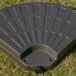 Base Peso Sombrilla HDPE Outsunny 100x100 Base Peso Sombrilla HDPE Outsunny 100x100 Marrón
