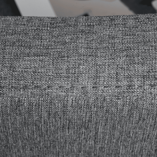 HOMCOM Sofá-cama Individual Poltrona com encosto reclinável Almofada removível Assento acolchoado e 4 rodas 69x77x84 cm Cinza