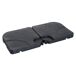 Base de Sombrilla HDPE Outsunny 50x50 Base de Sombrilla HDPE Outsunny 50x50 Negro
