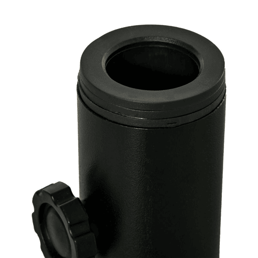 Outsunny Suporte Chapéu de Sol para Chão de Cimento com 2 Botões de Bloqueio e 4 Parafusos Base de Chapéu de Sol para Mastros de 343848mm 12x12x30cm Preto