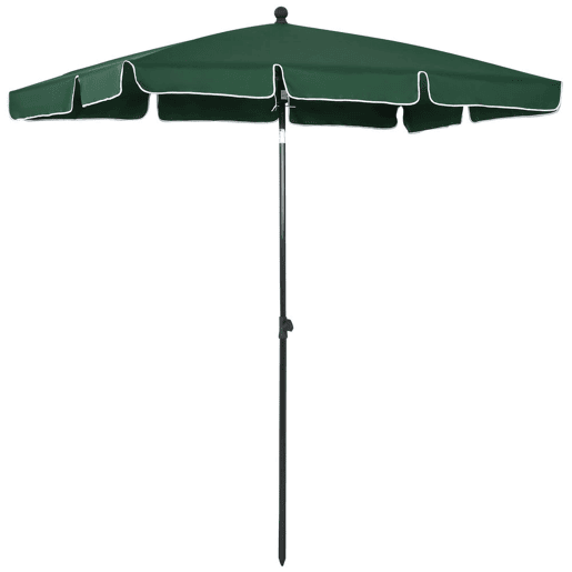 Outsunny Chapéu de Sol Retangular de Jardim 198x130x240cm Chapéu de Sol de Alumínio com Função de Inclinação para Terraço Pátio Exterior Verde Outsunny Chapéu de Sol Retangular de Jardim 198x130x240cm Chapéu de Sol de Alumínio com Função de Inclinação para Terraço Pátio Exterior Verde