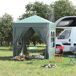 Carpa Plegable Acero y Tela Oxford Outsunny 200x200 Carpa Plegable Acero y Tela Oxford Outsunny 200x200 Verde