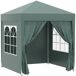 Carpa Plegable Acero y Tela Oxford Outsunny 200x200 Carpa Plegable Acero y Tela Oxford Outsunny 200x200 Verde